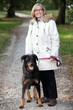 Foto: Woman with dog Woman with dog