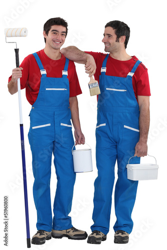 Photo: Two painters Two painters