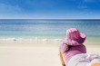 Enjoying beautiful day at whitehaven paradise beach