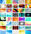 set of 40 mixed business cards