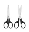 Two black scissors