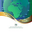 Vektor: world - business background world - business background