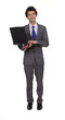 Full length office worker
