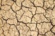 Dry cracked earth background