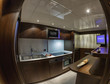Italy, Viareggio (Tuscany), 100' luxury yacht, kitchen