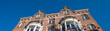 Amsterdam. Typical city buildings on a sunny day