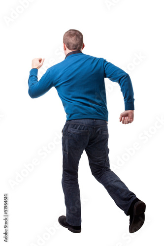 Photo: running man running man