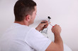 Man repairing lighting