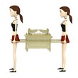 3d image of cartoon character with ark