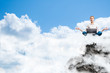 Meditation in the clouds