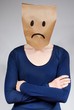 sad person