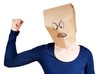 strong and angry person