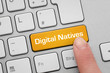 Tastatur mit Digital Natives