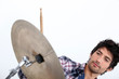 Photo: Cool male drummer Cool male drummer