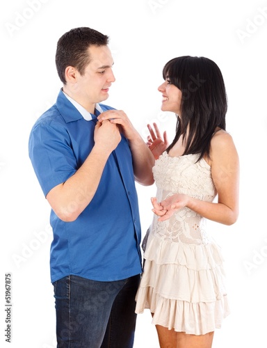 Photo: Conversation between lovers Conversation between lovers