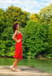 Photo: Young woman in the nature Young woman in the nature