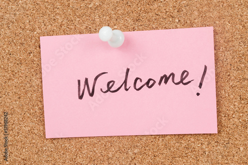 Photo: Welcome Welcome