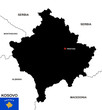 kosovo map