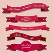Set of Superior Quality and Satisfaction Guarantee Ribbons, Labe