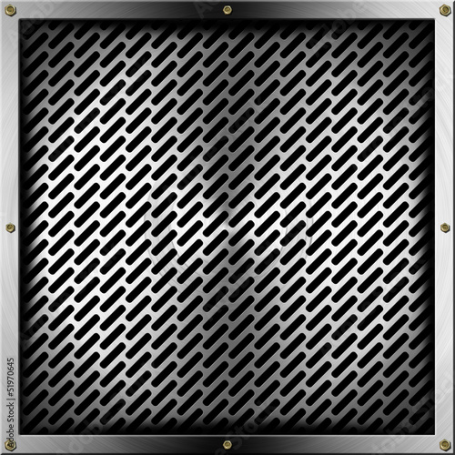 Illustration: Metal Grid Metal Grid