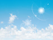 Photo: Clouds on a summer sky Clouds on a summer sky