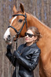 Girl and horse
