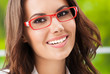 Young happy smiling woman