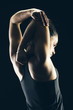 stretching