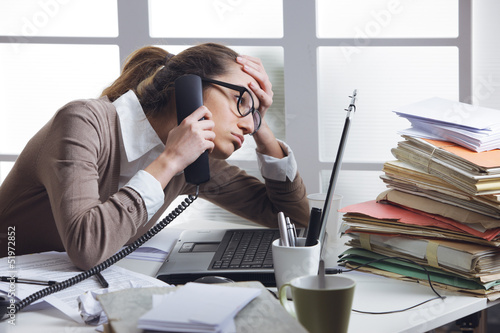 Photo: Secretary bad day Secretary bad day