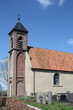 Small church from 1648 in Dorkwerd. The Netherlands