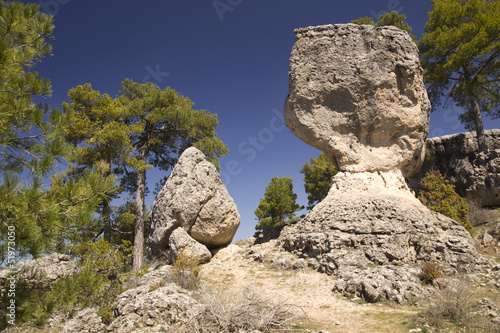 Photo: Limestone Rocks in cuenca, Spain Limestone Rocks in cuenca, Spain