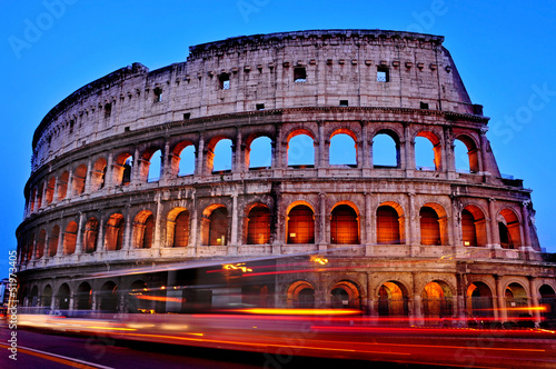 Photo: The Coliseum in Rome, Italy The Coliseum in Rome, Italy