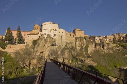 Photo: The medieval town of Cuenca, Spain The medieval town of Cuenca, Spain