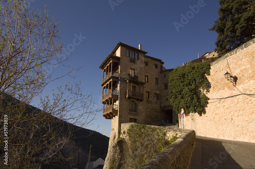 Photo: Hanging house in Cuenca, Spain Hanging house in Cuenca, Spain