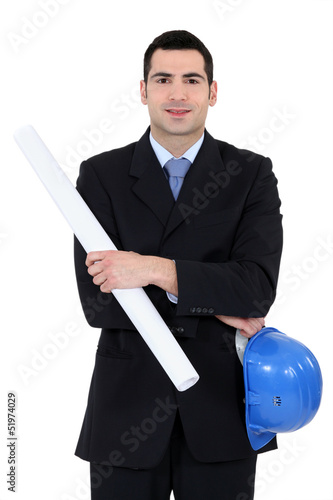 Photo: Portrait of architect Portrait of architect