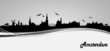 Vektor: Skyline Amsterdam Skyline Amsterdam