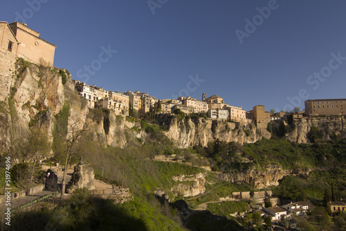 Photo: The medieval town of Cuenca, Spain The medieval town of Cuenca, Spain