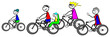 Familien Radtour