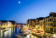 VENICE, ITALY - JUNE 30: View from Rialto bridge on June 30, 201