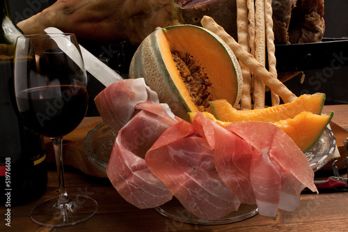 Photo: Melone e prosciutto Melone e prosciutto