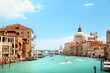 Grand Canal and Basilica Santa Maria della Salute, Venice, Italy