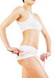 Foto: woman figure with tapemeasure woman figure with tapemeasure