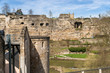 Ruined fortifications of Luxembourg city
