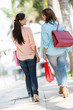 Female shoppers at the mall