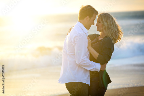 Photo: Beach couple Beach couple