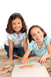 Photo: sisters coloring sisters coloring