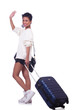 Woman preparing for summer vacation