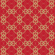 Red curly elegant pattern background