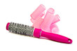 hairbrush and curlers