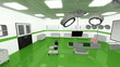 High Tech Operation Room Hospital Interior